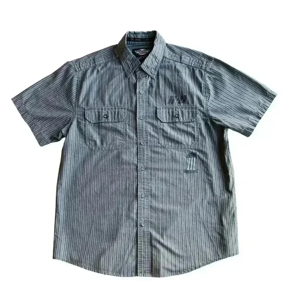 Harley-Davidson Men’s Large Garage Button Front Shirt